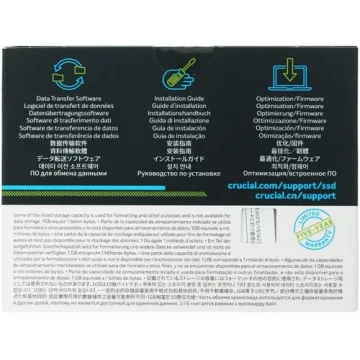 Твердотельный накопитель CRUCIAL 1000 Gb P2 CT1000P2SSD8