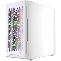 Компьютерный корпус Powercase Mistral Micro D3W TG ARGB V2 White (CMMDW-A3-V2)