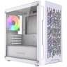 Компьютерный корпус Powercase Mistral Micro D3W TG ARGB V2 White (CMMDW-A3-V2)