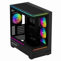 Компьютерный корпус Thermalright M10 FAN4-C TG ARGB Black (TRTLM10BF4C)
