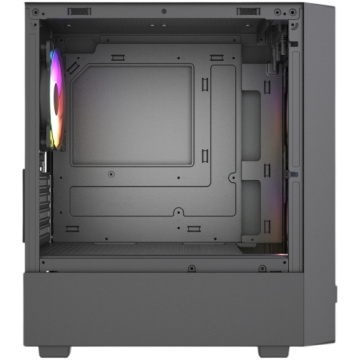 Компьютерный корпус Powercase Mistral SM02 TG ARGB Black (CMMSM02B-A3)