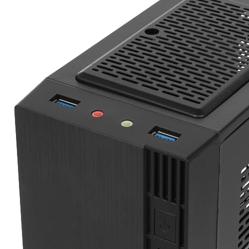 Компьютерный корпус Chieftec UNI Black (UE-02B-OP)