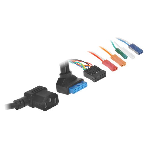 Компьютерный корпус Chieftec UNI Black (UE-02B-OP)