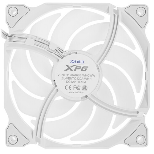 Вентилятор для корпуса ADATA XPG VENTO 120 ARGB White VENTO120ARGB-WHCWW