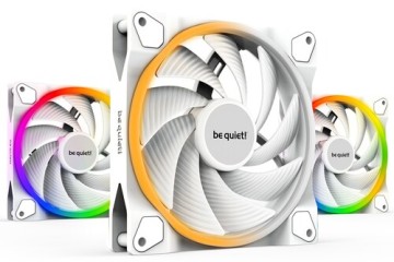 Комплект вентиляторов Be Quiet! LIGHT WINGS RGB White BL103