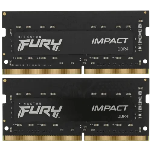 Оперативная память 32 Gb 3200 MHz Kingston FURY IMPACT (KF432S20IBK2/32) RTL