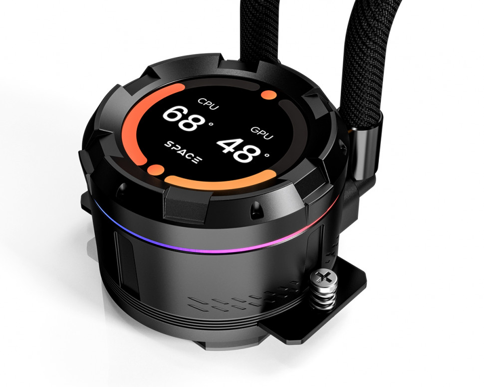 Система жидкостного охлаждения для процессора ID-COOLING SL360 PRO SE Black