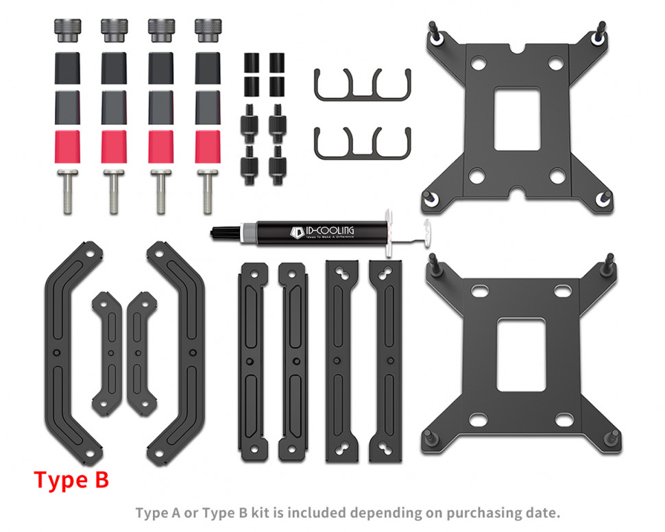 Система жидкостного охлаждения для процессора ID-COOLING SL360 PRO SE Black