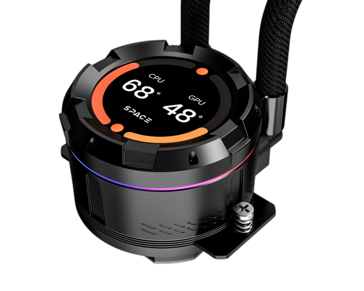 Система жидкостного охлаждения для процессора ID-COOLING SL360 PRO SE Black