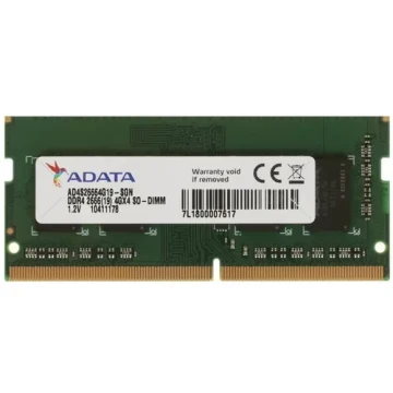 Оперативная память 4 Gb 2666 MHz ADATA (AD4S26664G19-SGN)