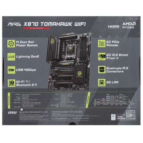 Материнская плата MSI MAG X870 TOMAHAWK WIFI