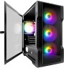 Компьютерный корпус 1STPLAYER TRILOBITE T3-G TG Black (T3-G-BK-4F1)