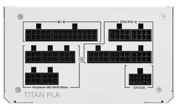 Блок питания Montech 1000W TITAN PLATINUM White (TIX0125) 16 Pin (PCIe 5.0 Connector Cable Details)
