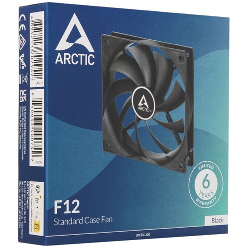 Вентилятор для корпуса Arctic Cooling F12 Black ACFAN00201A