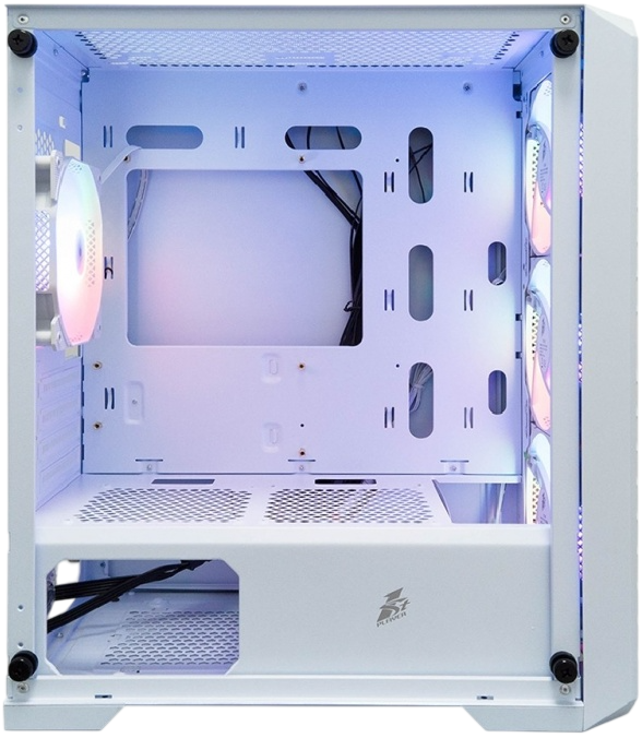 Компьютерный корпус 1STPLAYER TRILOBITE T5 ARGB White (T5-WH-4F7-W)