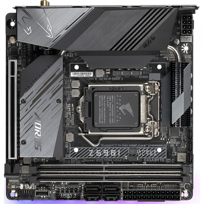 Материнская плата GIGABYTE Z590I AORUS ULTRA (rev. 1.0)