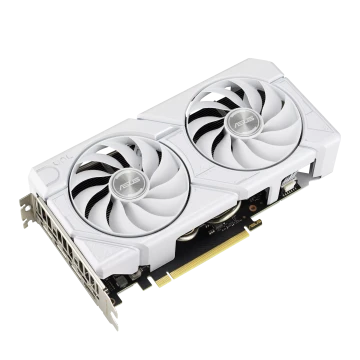 Видеокарта ASUS (DUAL-RTX4060-O8G-EVO WHITE) GeForce RTX 4060 8GB DUAL OC EVO WHITE 90YV0JCB-M0NA00