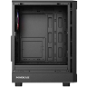 Компьютерный корпус Powercase Mistral PA5B FRGB TG Black (CMOAB-L4)