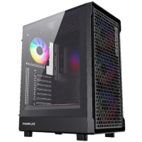 Компьютерный корпус Powercase Mistral PA5B FRGB TG Black (CMOAB-L4)
