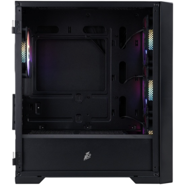Компьютерный корпус 1STPLAYER TRILOBITE T4 MESH FRGB Black (T4-BK-4F1)