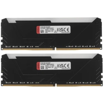 Оперативная память 32 Gb 3200 MHz Kingston FURY Beast RGB Black (KF432C16BB12AK2/32WP)
