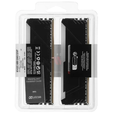 Оперативная память 32 Gb 3200 MHz Kingston FURY Beast RGB Black (KF432C16BB12AK2/32WP)