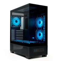 Компьютерный корпус XASTRA Q500 6ARGB-C10-UC Black (Q500-6FM12A-C10-UC)