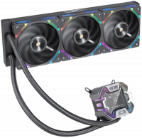 Система жидкостного охлаждения для процессора 1STPLAYER X-360 ARGB Black (X-360-BK)