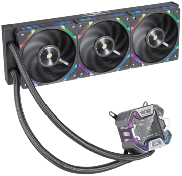 Система жидкостного охлаждения для процессора 1STPLAYER X-360 ARGB Black (X-360-BK)