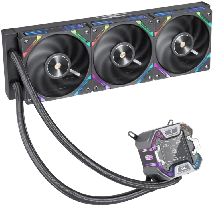 Система жидкостного охлаждения для процессора 1STPLAYER X-360 ARGB Black (X-360-BK)