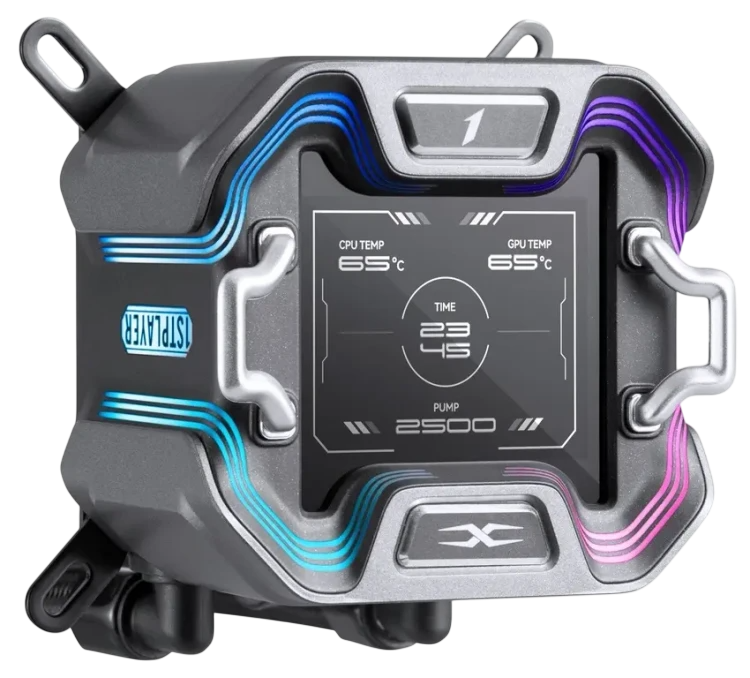 Система жидкостного охлаждения для процессора 1STPLAYER X-360 ARGB Black (X-360-BK)