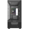 Компьютерный корпус Powercase Vision Micro M2 TG ARGB Black (CVMBM2-A3)