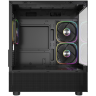 Компьютерный корпус Powercase Vision Micro M2 TG ARGB Black (CVMBM2-A3)