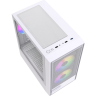 Компьютерный корпус Powercase Mistral SM02 TG ARGB White (CMMSM02W-A3)