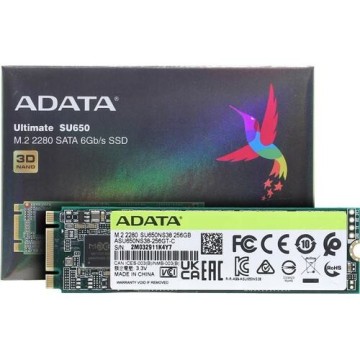 Твердотельный накопитель ADATA 256 Gb ADATA SU650 ASU650NS38-256GT-C RTL