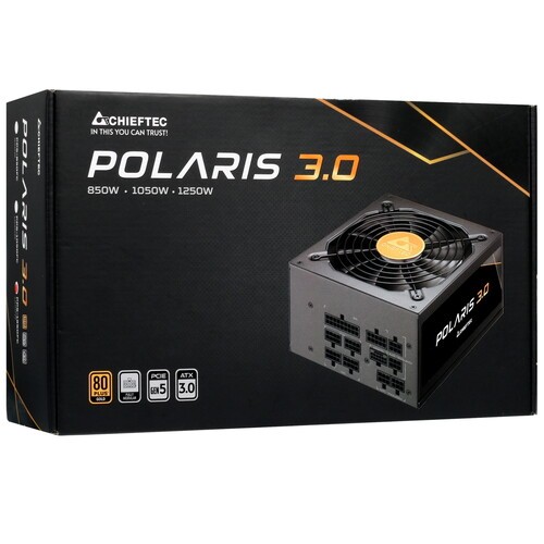 Блок питания Chieftec 1250W POLARIS 3.0 PPS-1250FC-A3 (PCIe 5.0 Connector Cable Details)