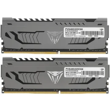 Оперативная память 8 Gb 3200 MHz PATRIOT VIPER STEEL (PVS48G320C6K)