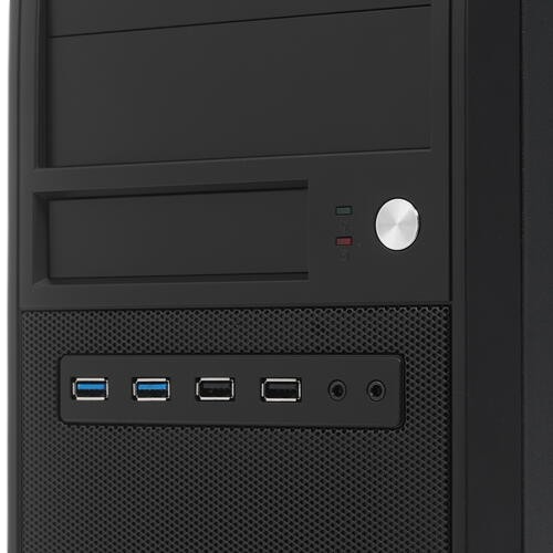 Компьютерный корпус Chieftec MESH Black (CG-04B-OP)