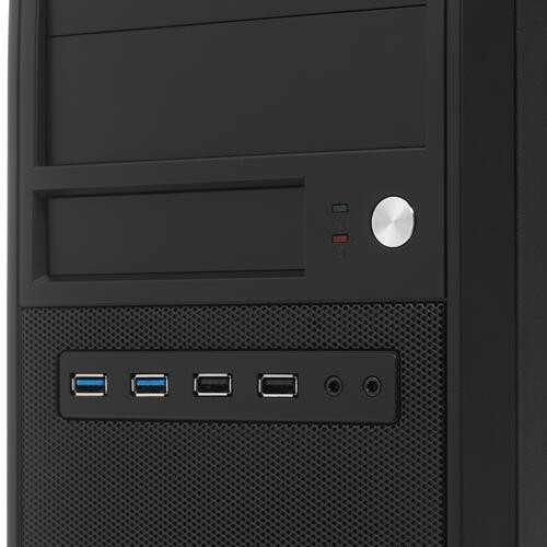 Компьютерный корпус Chieftec MESH Black (CG-04B-OP)