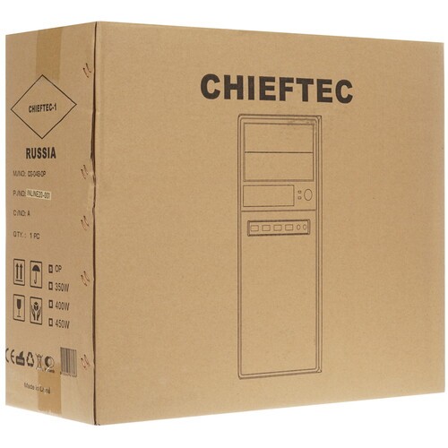 Компьютерный корпус Chieftec MESH Black (CG-04B-OP)