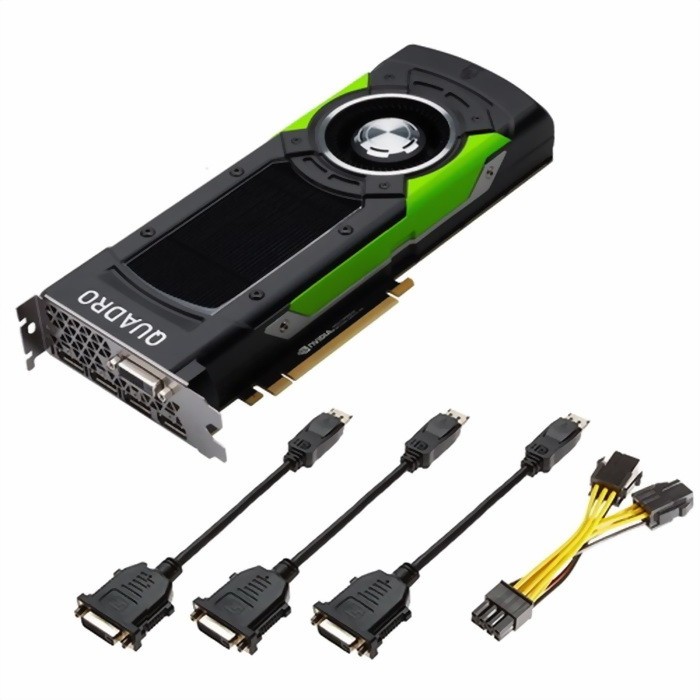 Видеокарта PNY (VCQP6000-PB) Quadro P6000 PCI-E 3.0 24576Mb 384 bit DVI HDCP