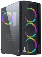 Компьютерный корпус Powercase Mistral X4 MESH LED (CMIXB-L4)