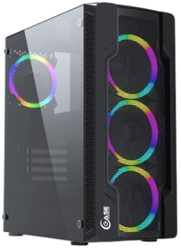 Компьютерный корпус Powercase Mistral X4 MESH LED (CMIXB-L4)