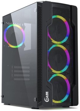 Компьютерный корпус Powercase Mistral X4 MESH LED (CMIXB-L4)