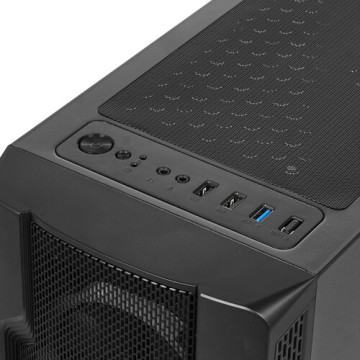 Компьютерный корпус Powercase Mistral X4 MESH LED (CMIXB-L4)