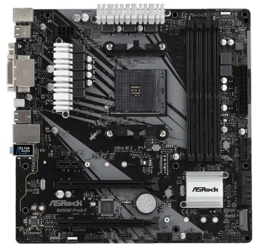 Материнская плата ASRock B450M PRO4-F