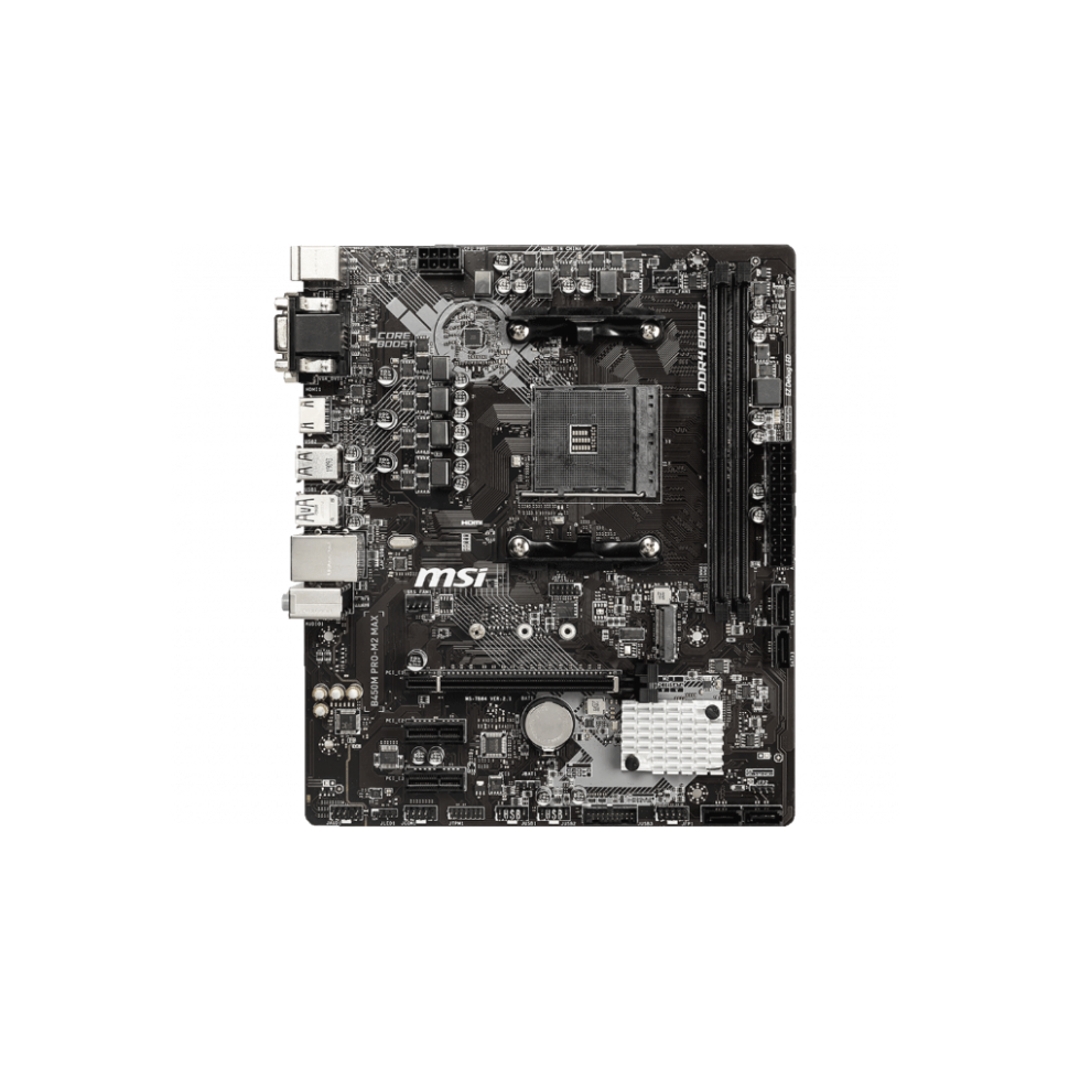 Материнская плата MSI B450M PRO-M2 MAX