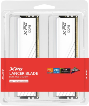 Оперативная память 32 Gb 6000 MHz ADATA XPG LANCER Blade RGB White (AX5U6000C3016G-DTLABRWH)