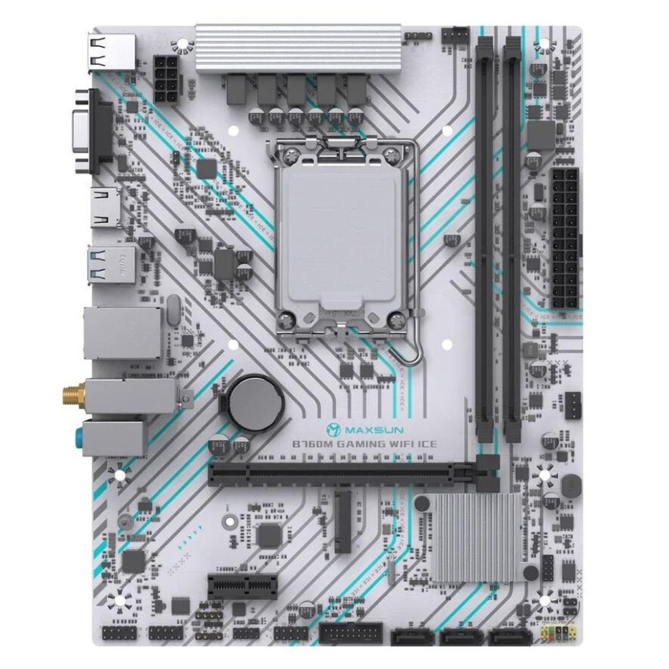 Материнская плата MaxSun MS-B760M GAMING WIFI ICE (6940709661598)