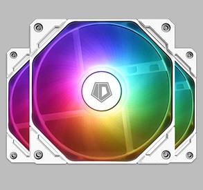 Комплект вентиляторов для корпуса ID-COOLING TF-12025-ARGB-TRIO-SNOW PWM